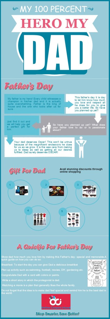 5 Infographics About Father's Day